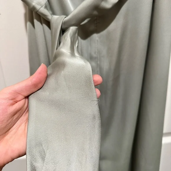 NWT Plus Size V. Chapman Dress June Corset Jacquard Front-Slit Gown Size 16 - Picture 13 of 14